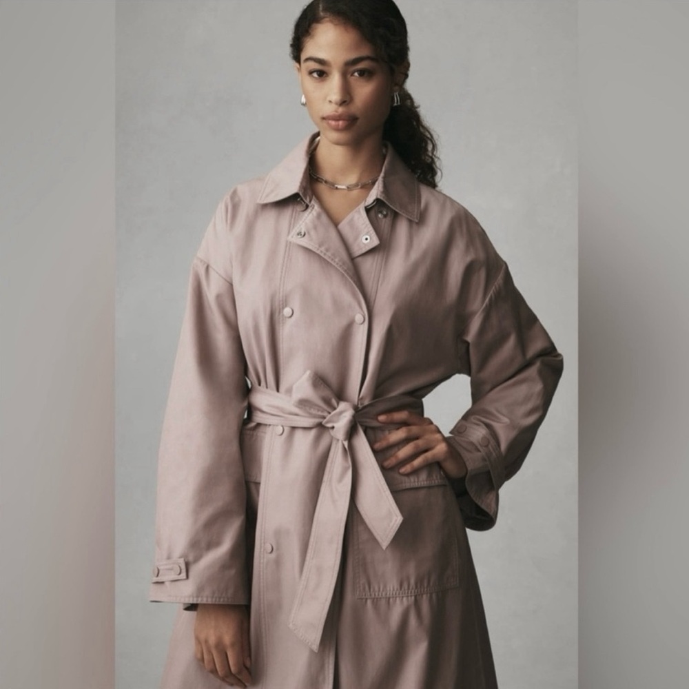 NWOT. Anthropologie Maeve Trench Coat. NEW